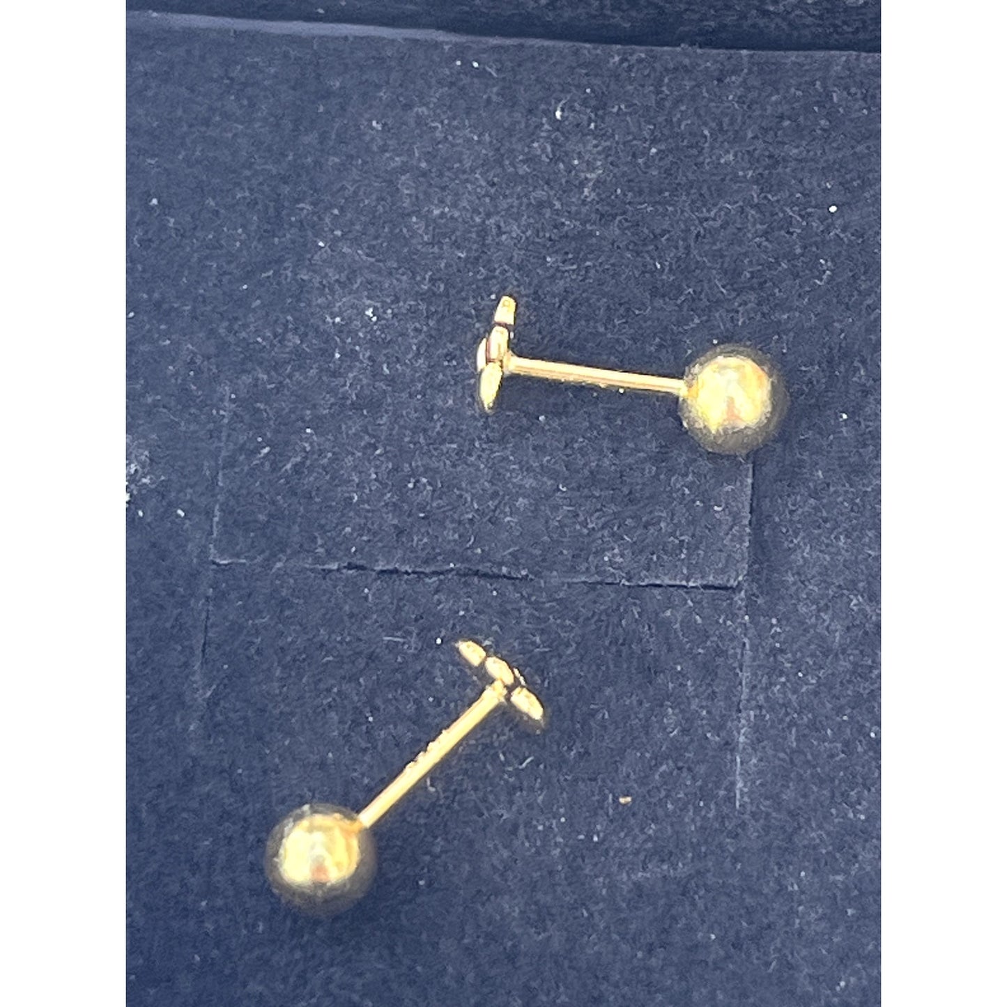 Gold Flower Earrings