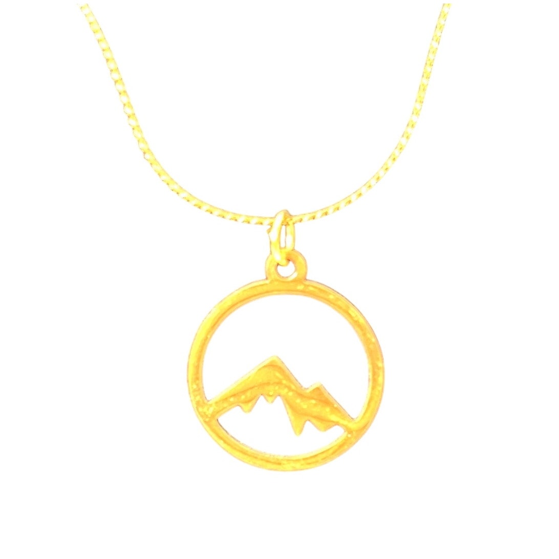Gold Mountain Necklace