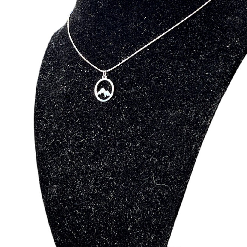 Silver Mountain Necklace