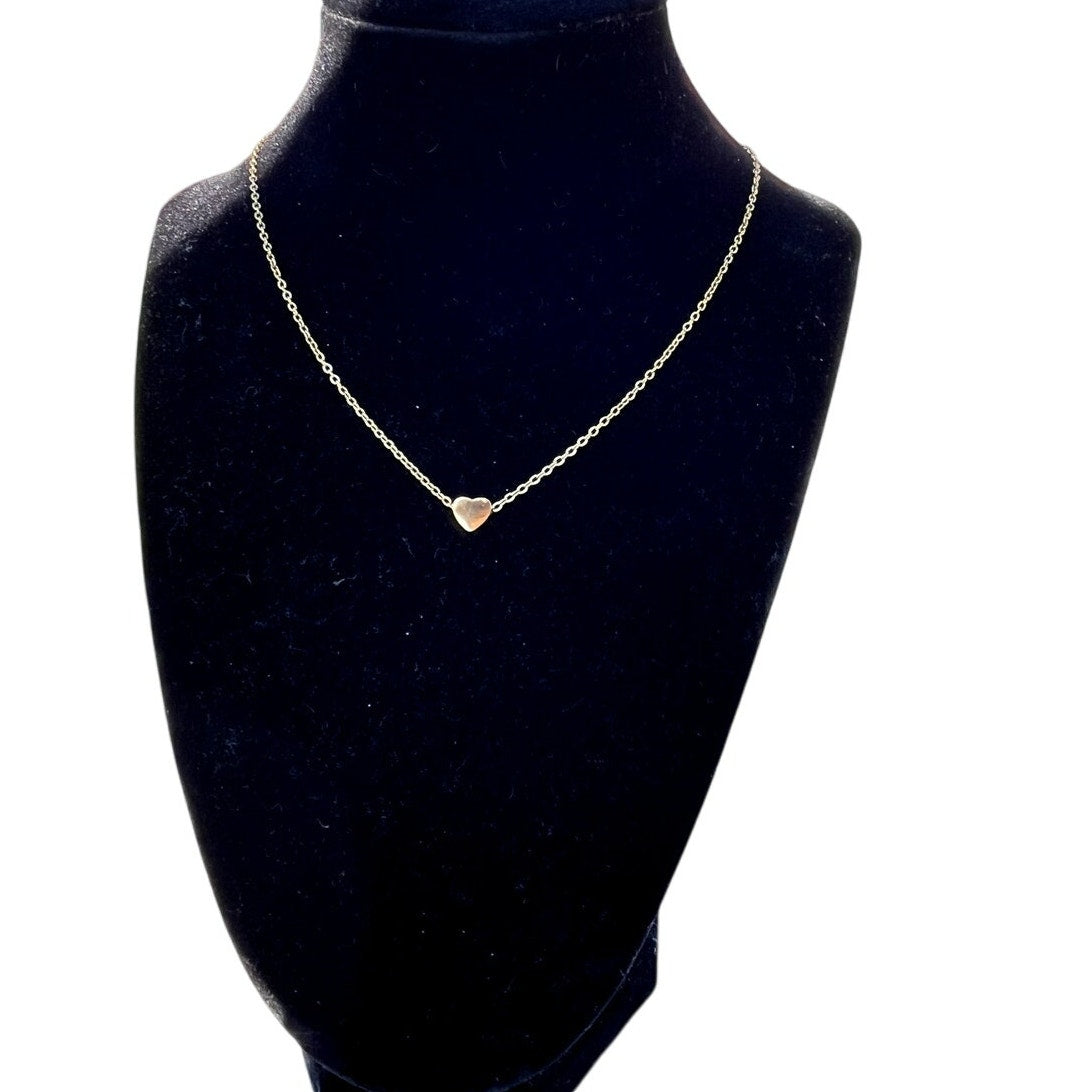 Gold Heart Necklace