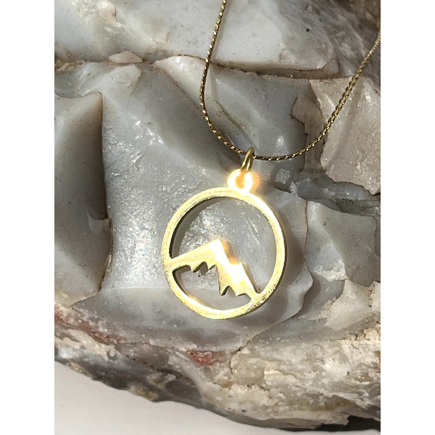 Gold Mountain Necklace
