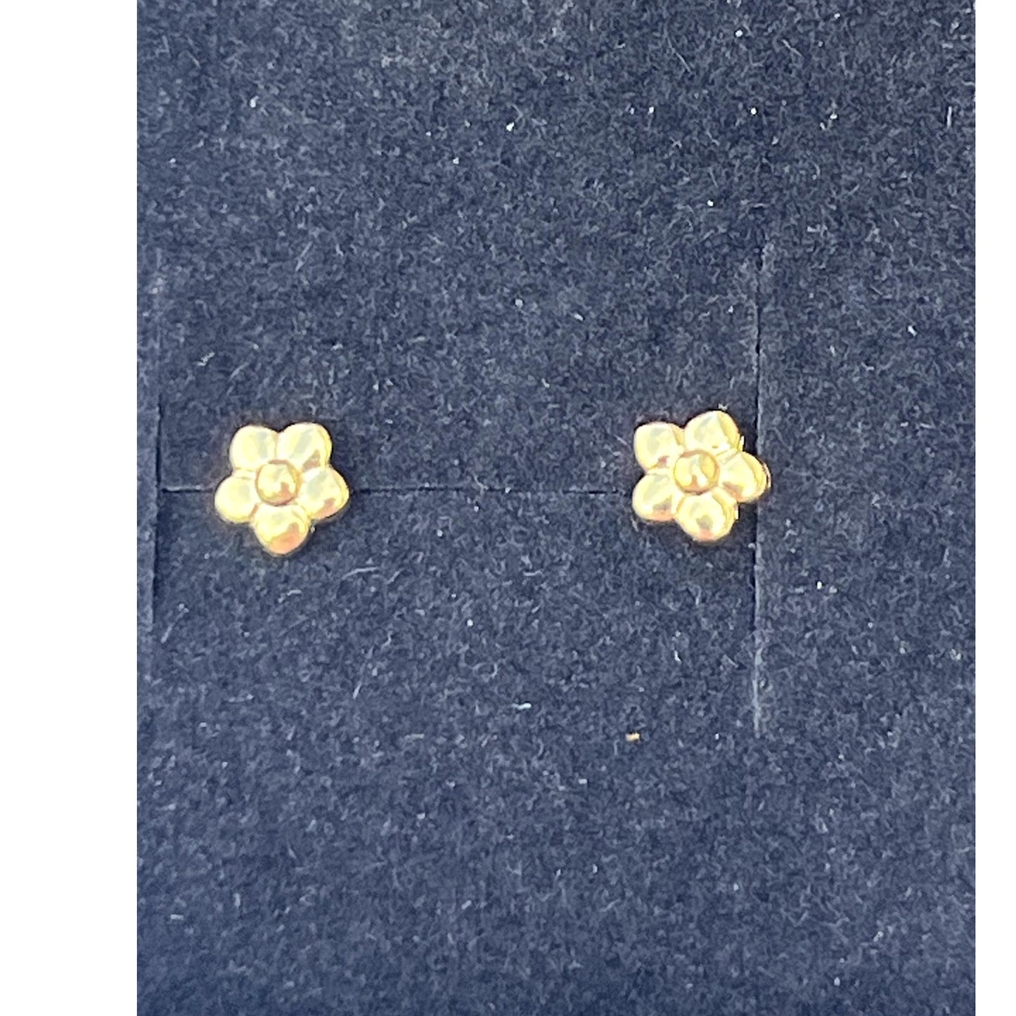 Gold Flower Earrings