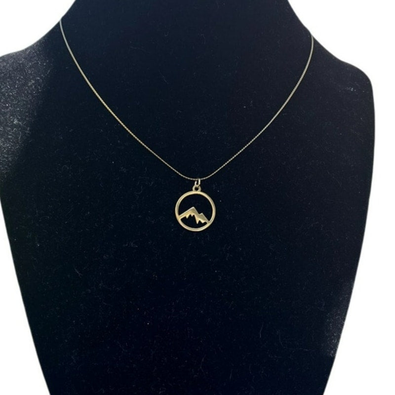 Gold Mountain Necklace