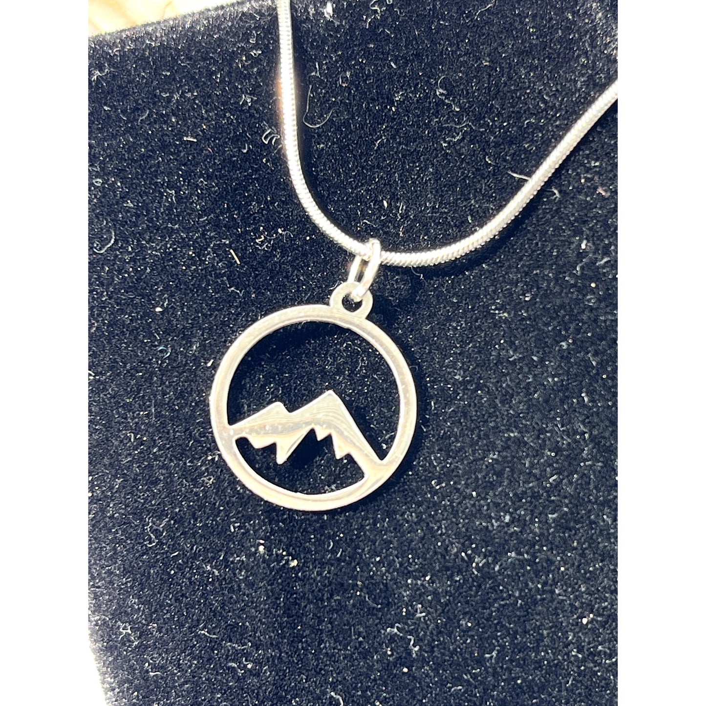 Silver Mountain Necklace