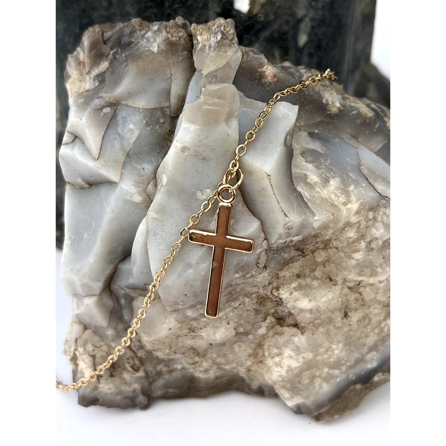 Gold Cross Necklace