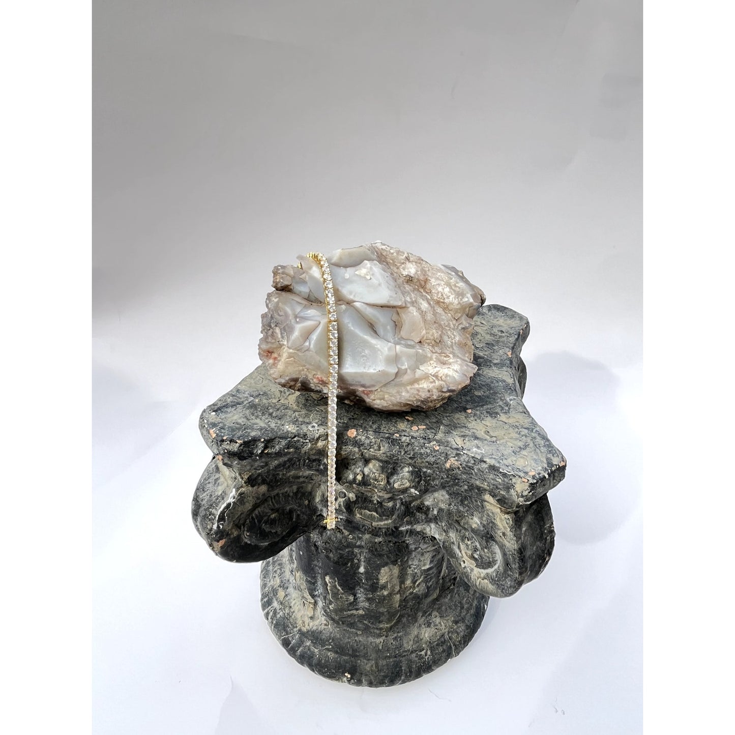 Gold Tennis Bracelet