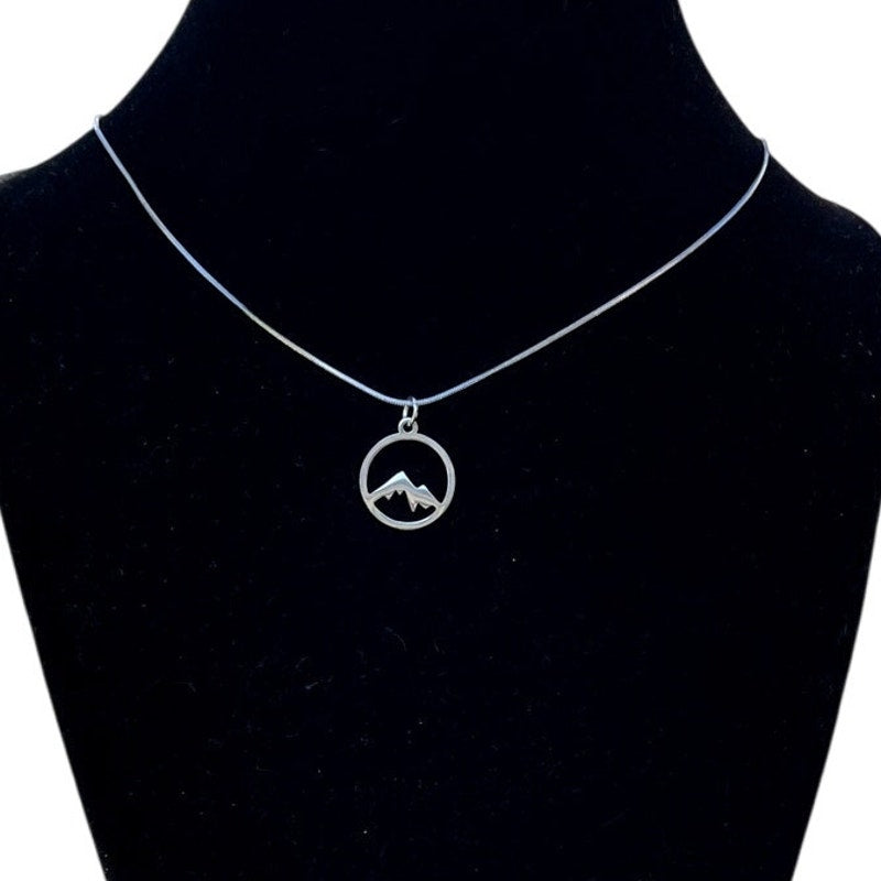 Silver Mountain Necklace