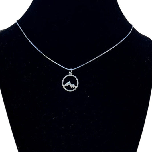 Silver Mountain Necklace