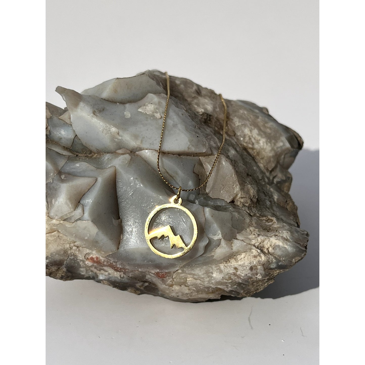 Gold Mountain Necklace