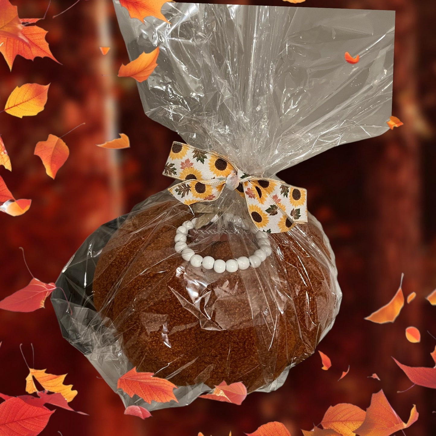 Plush Fall Pumpkin Decor