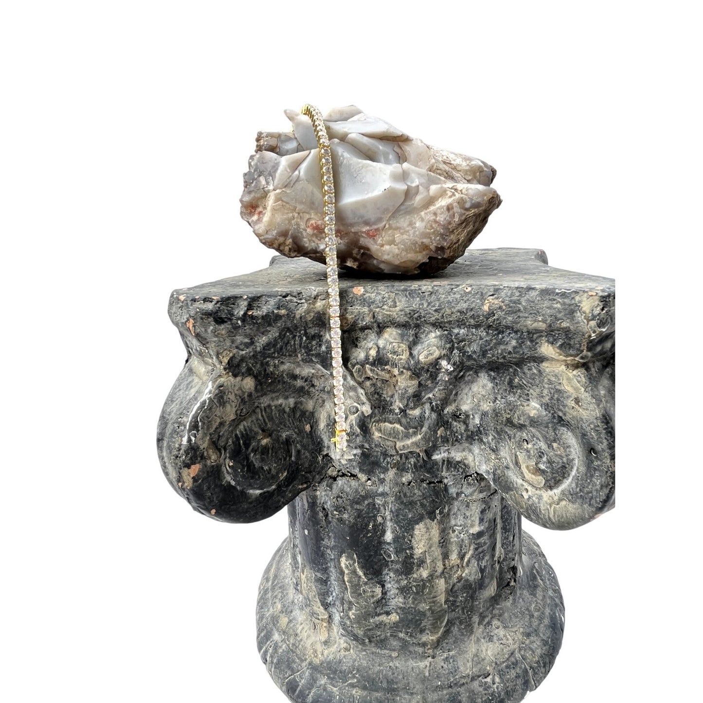 Gold Tennis Bracelet