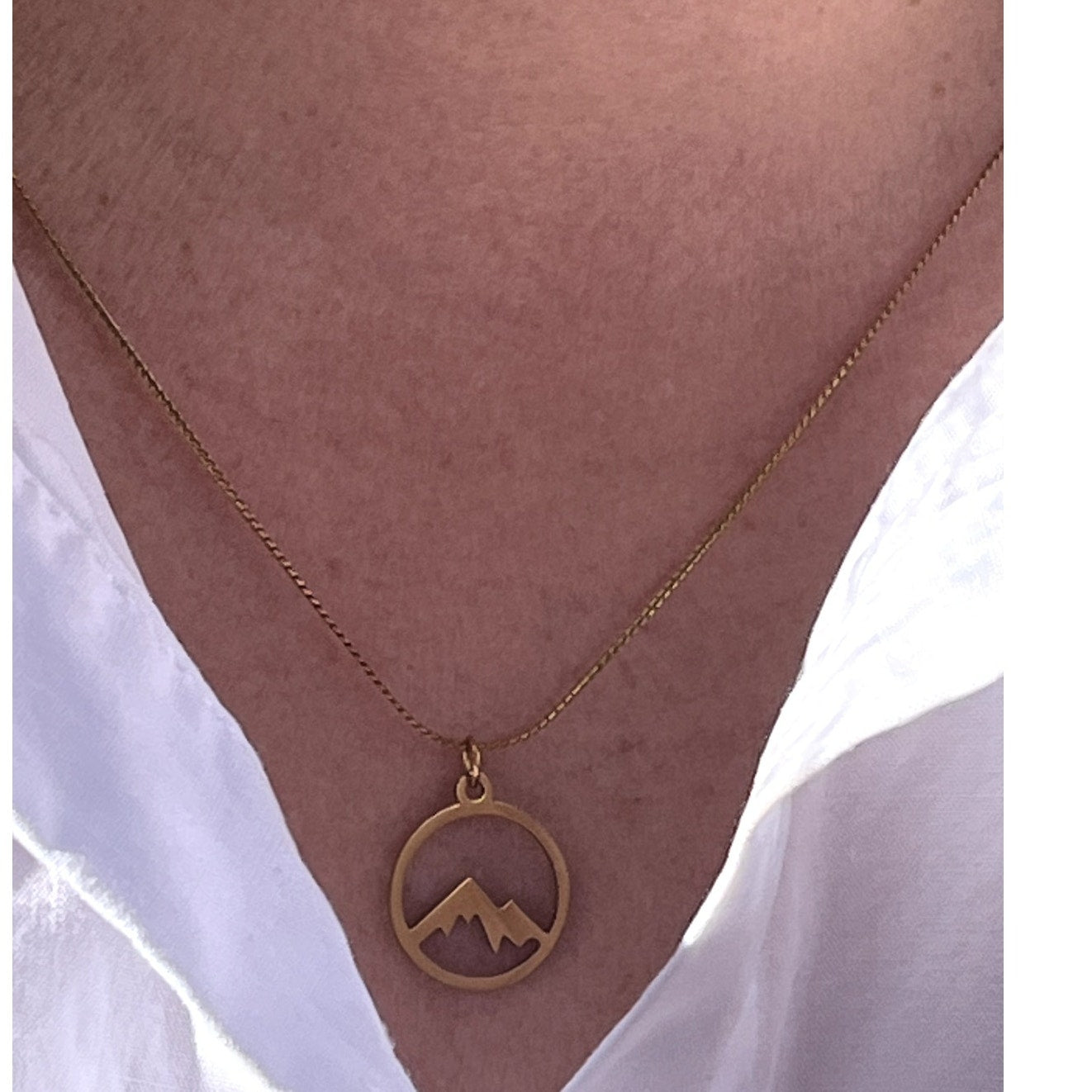 Gold Mountain Necklace