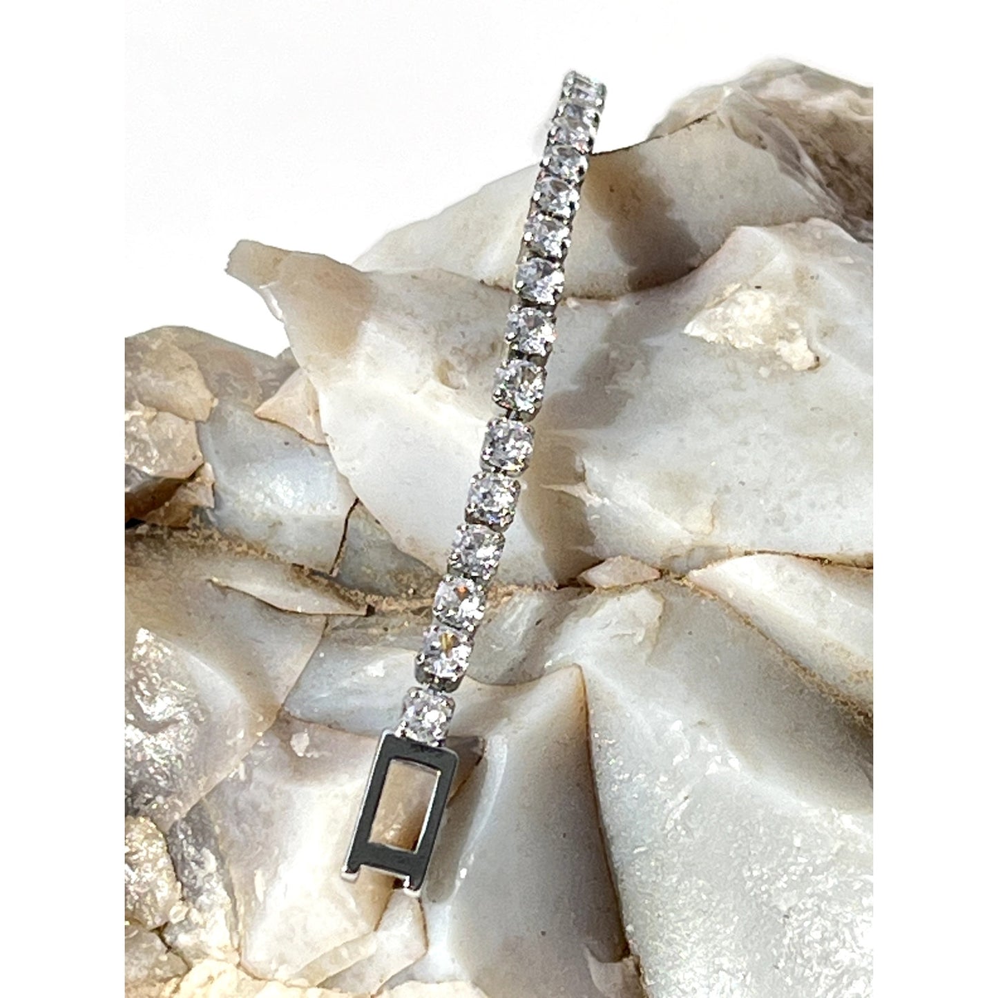 Silver Tennis Bracelet