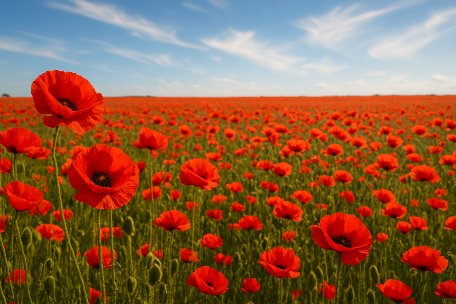 poppy field